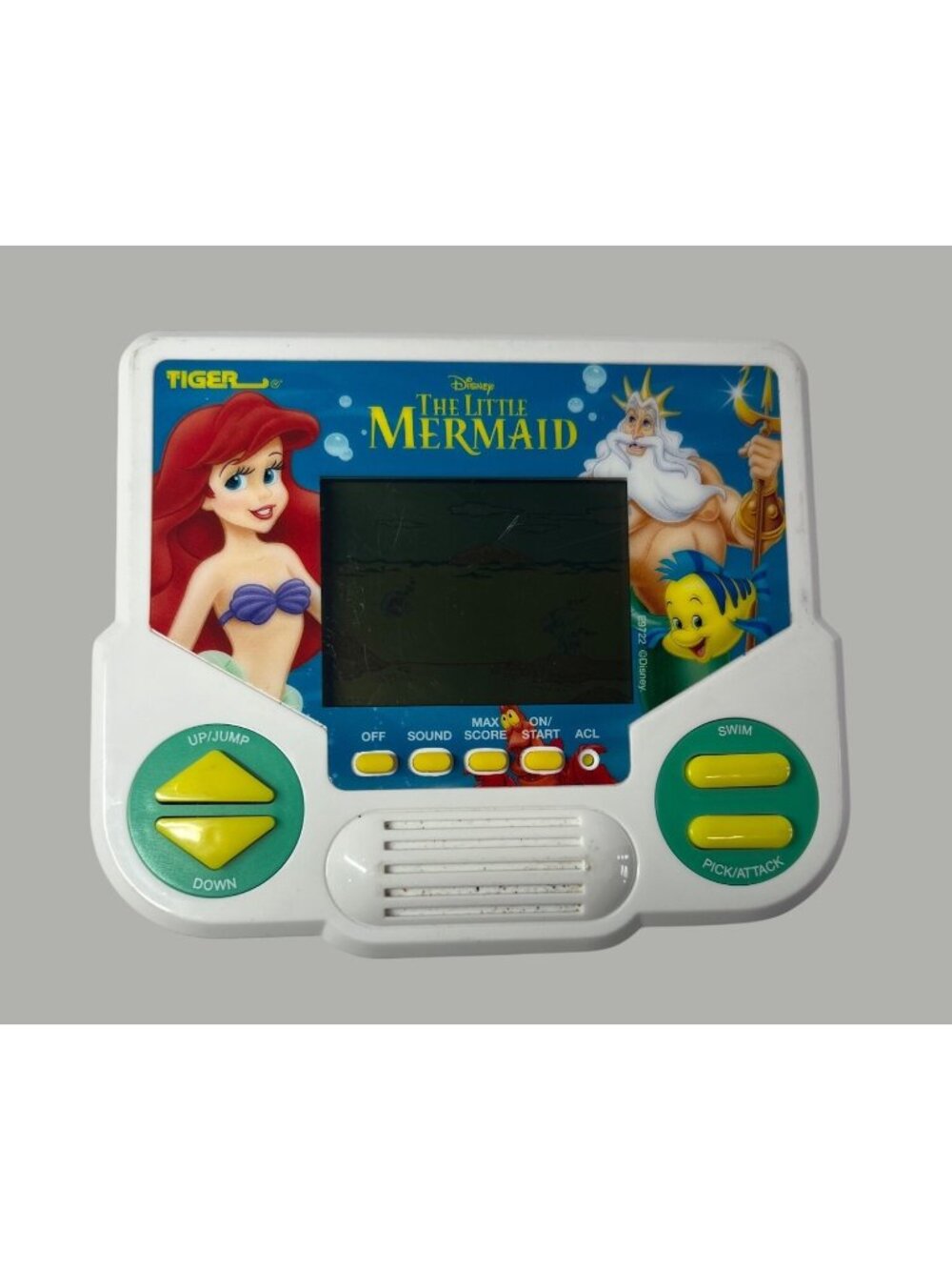 Disney The Little Mermaid 1991 Tiger Electronics LCD Handheld Video Game Vintage
